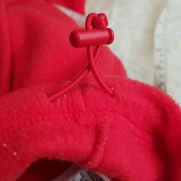 Columbia Red Fleece Sport Zippered Jacket. S - Picture 14 of 14